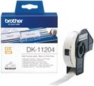 Brother DK-11204  Etiqueta Precortada   Papel   Multipropósito   17x54mm