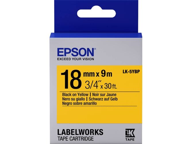 Epson Cinta de etiquetas EPSON LK-5YBP C53S655003