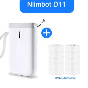 Holyhah Niimbot-Imprimante d'étiquettes Bluetooth D11  prix spécial  papier autocollant thermique  date de