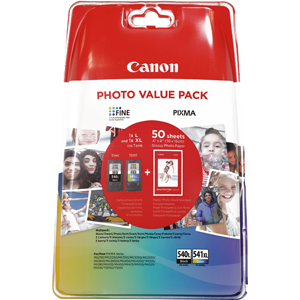 Canon 5224B007 Value Pack Noir(e) / Plusieurs couleurs Original PG-540L+CL-541XL Photo