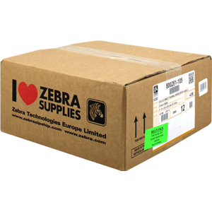 Zebra Z -Select Etiquettes  Original 800261-105 12PCK