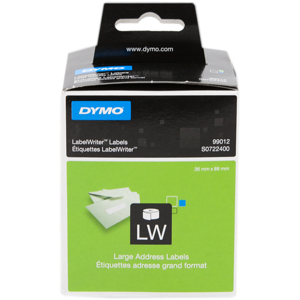 Dymo 99012 Etiquettes Blanc Original S0722400