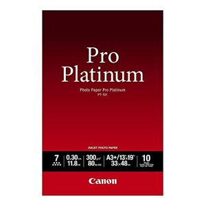 Canon PT-101 Papier Photo Pro Platinum Format A3+ (10 feuilles) 2768B018 L - Publicité