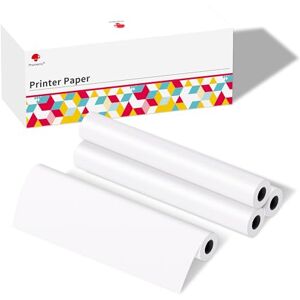 Papier Autocollant Thermique Coloré Pour Imprimante Mini M02/m02  Pro/m02s/m03as/m04s, Papier D'impression Orange/violet/vert, Papier  Thermique Autocollant, 50mm X 3,5m, Diamètre 30mm, 3 Rouleaux, Mode en  ligne