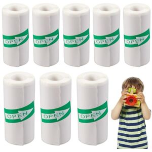 Lot de 12 rouleaux de papier thermique autocollant EC - 57 mm - Pour  appareils photo d'impression instantanée et étiquettes en papier