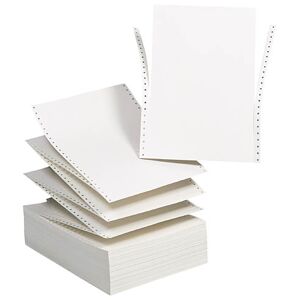 Exacompta Papier listing traitement de texte 240 x 297 mm - Carton de 2000