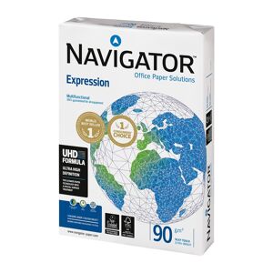 Navigator Papier A3 blanc 90 g Navigator Expression - Ramette 500 feuilles - Lot de 5