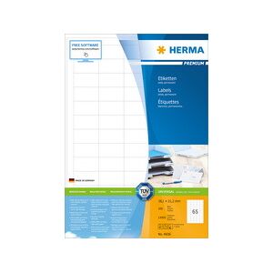 Herma Etiquette universelle PREMIUM, 70 x 36 mm, blanc