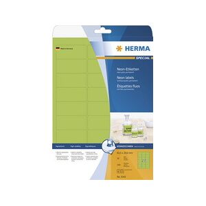 Herma Etiquette universelle SPECIAL, 99,1 x 67,7 mm, vert - Lot de 2 Noir