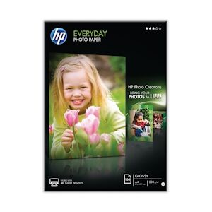 HP Papier Photo Brillant Hp Everyday - 100 Feuilles/a4/210 X 297 Mm Q2510a