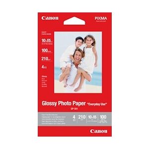 Canon Papier Photo 10x15cm Gp-501 Glace 210gr 100 Feuilles