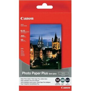 Canon Papier Photo SG-201 Plus Semi-Gloss 260g 10x15cm 50 Feuilles