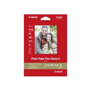 Canon Papier Photo PP-201 Plus Glossy II 265g 13x18cm 20 Feuilles