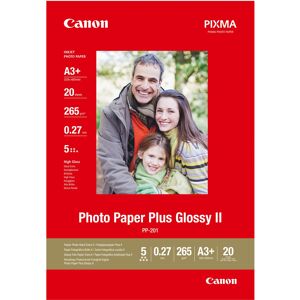 Canon Papier Photo PP-201 Plus Glossy II 265g A3+ 20 Feuilles