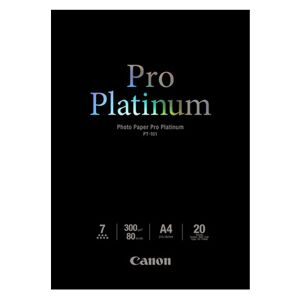 Canon Papier Photo PT-101 Pro Platinum 300g A4 20 Feuilles