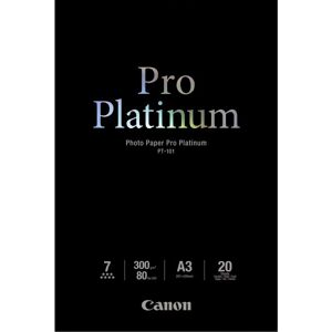 Canon Papier Photo PT-101 Pro Platinum A3 20 Feuilles Ultra Brillant