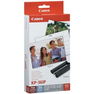 Canon KP-36IP Encre+Papier 36 Feuilles 10x15 cm (Selphy CP-100/300..)