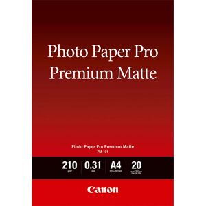 Canon Papier Photo Professionnel PM-101 Mat A4 20 Feuilles