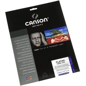 CANSON Papier Photo Infinity Platine Fibre Rag A4 310g 10 Feuilles