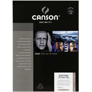 CANSON Papier Photo Infinity Edition Etching Rag A4 310g 10 Feuilles