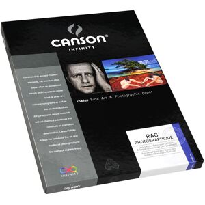 CANSON Papier Photo Infinity Rag Photo A4 210g 10 Feuilles