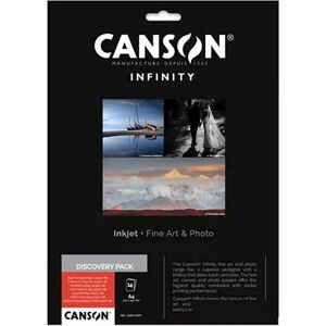 CANSON Papier Photo Infinity Pochette Decouverte Fine Art A4 14F