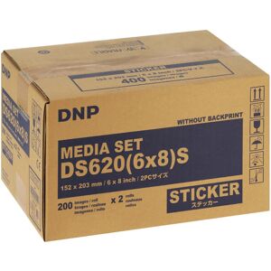 DNP Papier Thermique pour DS 620 - 15 x 20cm Sticker 400 Pho