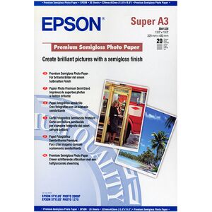 Epson Papier Photo Premium A3+ 20 Feuilles Semi Glossy