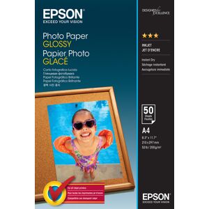 Epson Papier Photo Glace A4 50 Feuilles Glossy