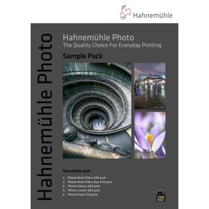 Hahnemühle Photo Pack Echantillons Photo A4