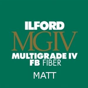 ILFORD Papier MGF.5K Baryte 24x30cm 10 Feuilles Mat Classic