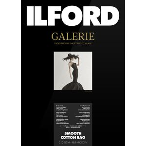 ILFORD Papier Galerie Prestige Smooth Cotton Rag 310g A4 25 Feuilles