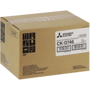 Mitsubishi Papier CK D746 10x15cm (2x400 Vues)