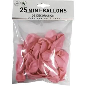 ballonpub MINI BALLONS OPAQUE ROSE CLAIR(lots de 25)