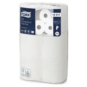 Papier toilette Tork Premium - 72 rouleaux - Blanc