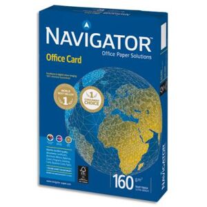 Papier Navigator Office Card - blanc - A4 - 160 g - ramette de 250 feuilles