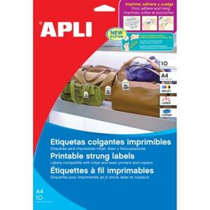 agipa Etiquette imprimable à fil, blanc, 36 x 53 mm - Publicité