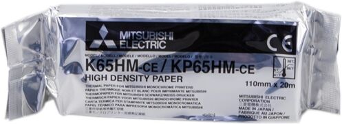 Mitsubishi KP65HM-CE Papier Blanc Original Thermopapier