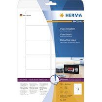 Herma Etiquette pour cassettes vidéo SPECIAL, 147,3 x 20 mm - Lot de 2