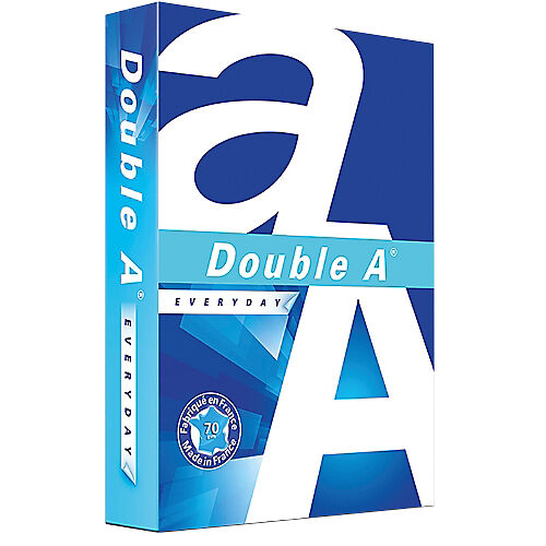 Double A Papier Double A A4 80 g/m² Blanc Premium - 5 Paquets de 500 Feuilles