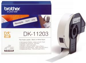 Brother DK-11203 (Noir/Blanc) - ORIGINALE