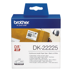 Brother DK-22225 (Noir/Blanc) - ORIGINAL