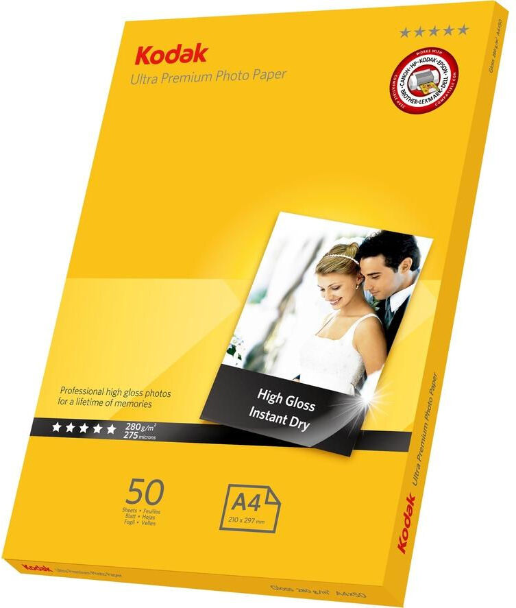 Kodak Ultra Premium A4 Photo Paper - 50 sheets