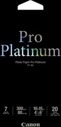 Canon PT-101 Pro Platinum Photo Paper 300g, 10cm x 15cm (20 sheets)