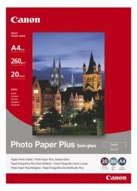 Canon SG-201 Photo Paper Plus Semi-gloss 260g A4 (20 sheets)
