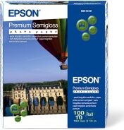 Epson S041330 Premium Semigloss Photo Paper roll, 100mm x 10m (original)