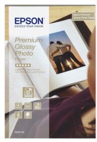 Epson S042153 255gsm 6x4 Premium Glossy Photo Paper (40 sheets)