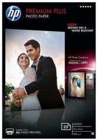 HP CR677A Premium Plus Glossy Photo Paper 10x15 (25 sheets)