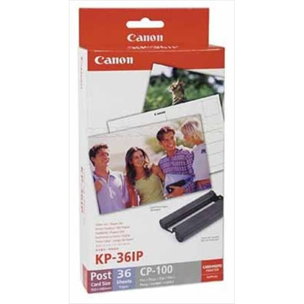 canon kp-36ip ink paper-set-white