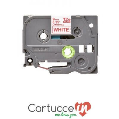 CartucceIn Cartuccia toner rosso su bianco Compatibile Brother per Stampante BROTHER PT-P710BT CUBE